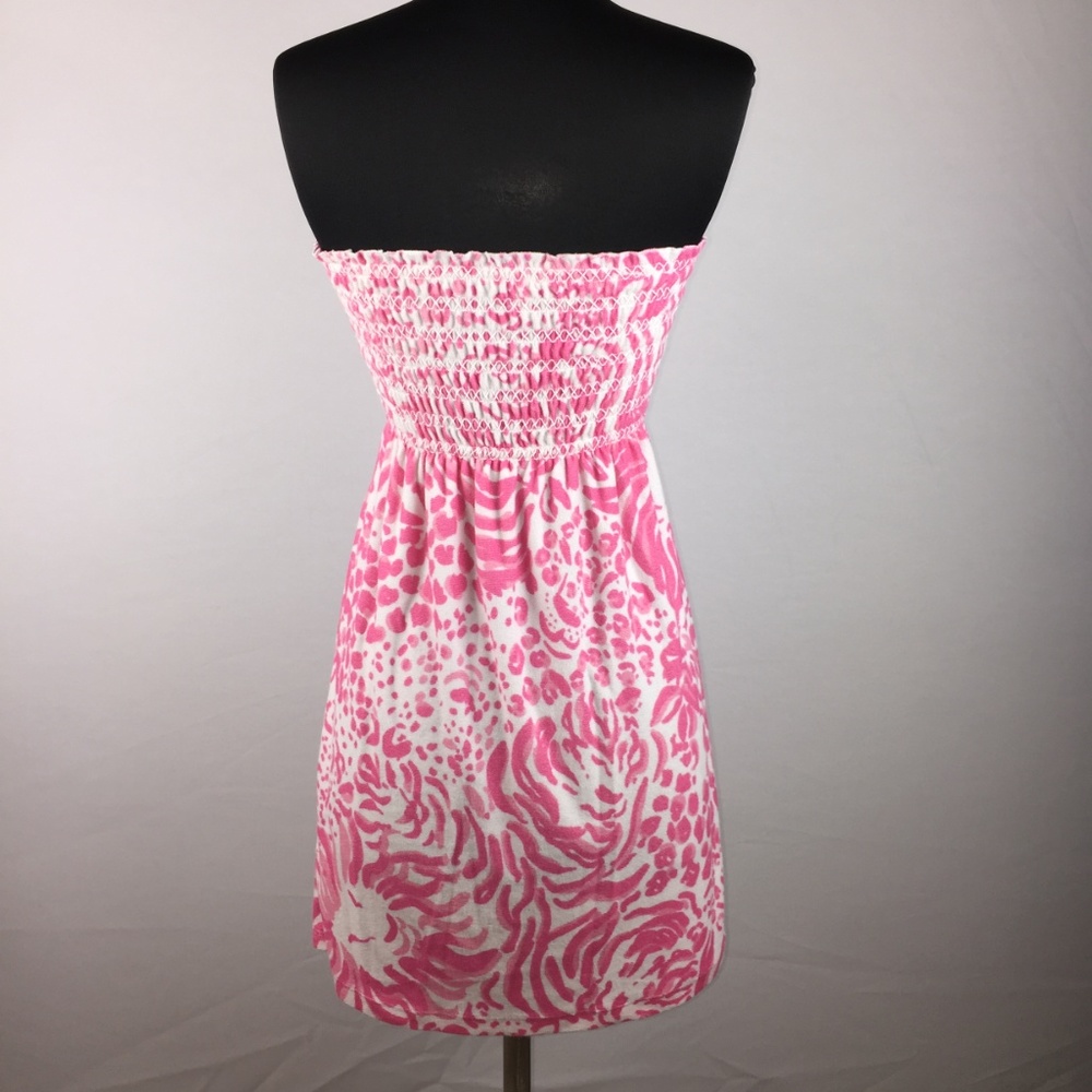 Lilly Pulitzer XS Brigitte Strapless Smocked Dress - Picture 5 of 8